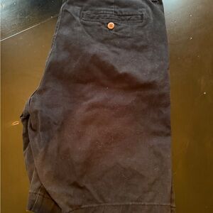 Tommy Bahama Black Flat Front Men Shorts